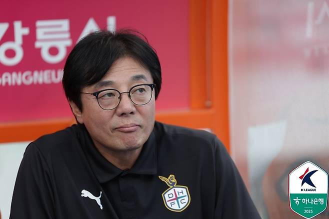 대전하나시티즌의 황선홍 감독 [한국프로축구연맹 제공. 재판매 및 DB 금지]