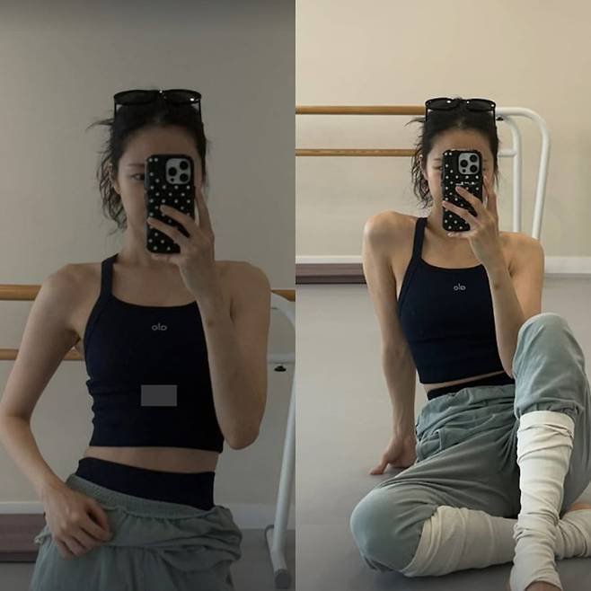 사진=손나은 SNS