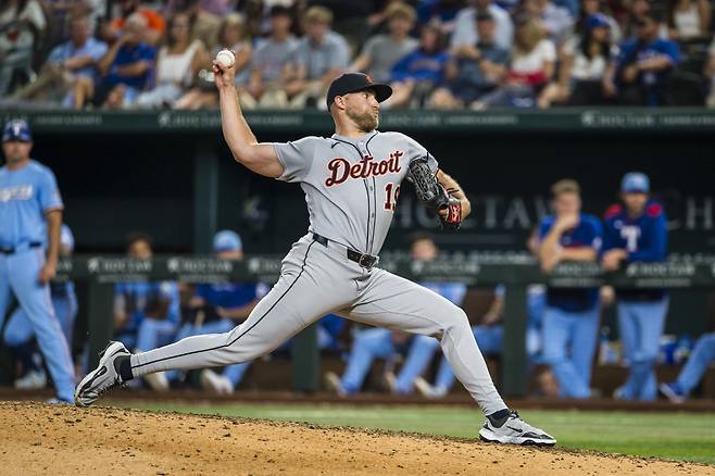 디트로이트 타이거스 클로저인 윌 베스트. AP연합뉴스