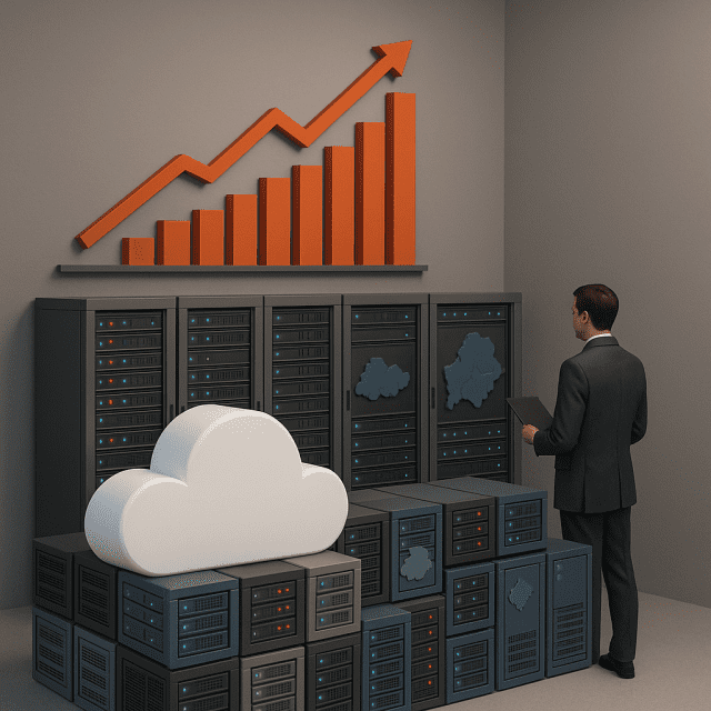 PPP를 중심으로 공공 주요 시스템에 대한 클라우드 전환 사업이 확대되고 있다. (사진=챗GPT 제작)