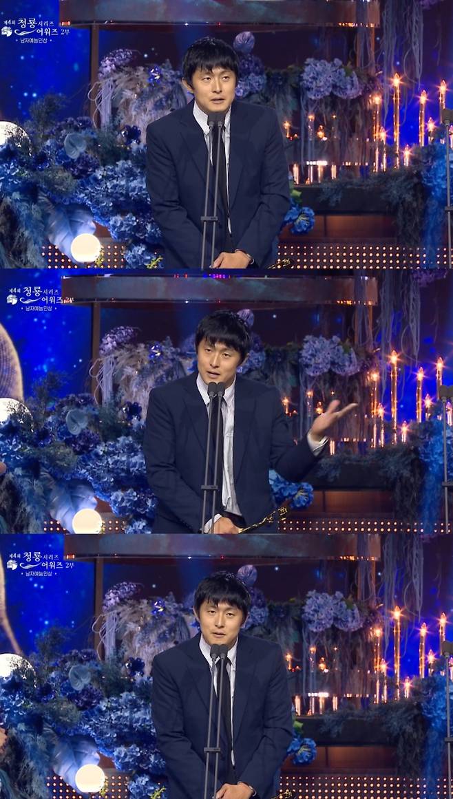 기안84, ‘청룡’ 예능인상 수상… “‘기안장2’도 재밌게 만들겠다” (출처: ‘제4회 청룡시리즈어워즈’ 제공 및 방송 캡처)