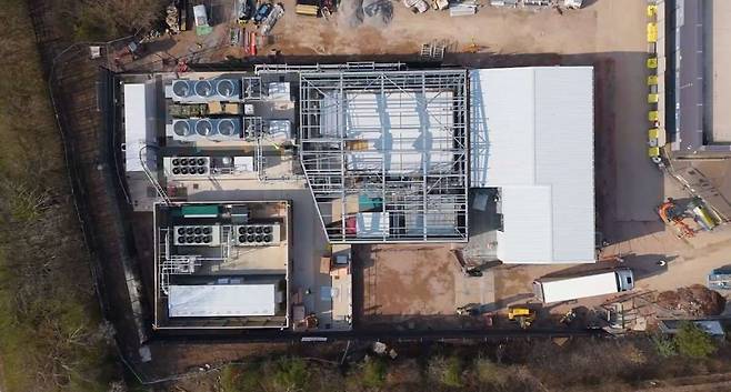 엔비디아가 탑재된 영국 최고 AI 수퍼컴퓨터 ‘이점바드-AI’. /엔비디아