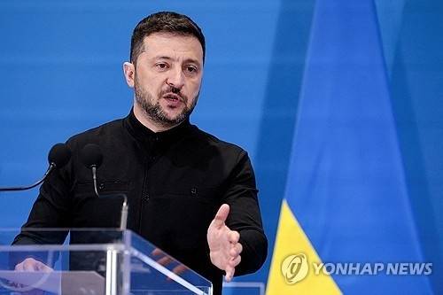 볼로디미르 젤렌스키 우크라이나 대통령. 로이터 연합뉴스
