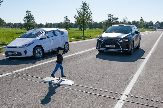 독일 자율주행차 실증 모습.