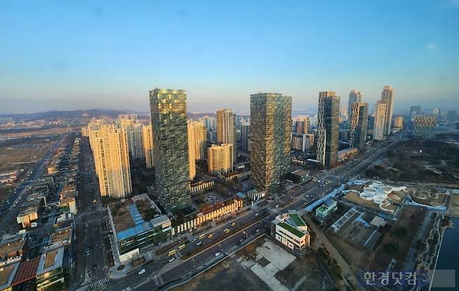 송도국제도시 1공구 전경. 사진=오세성 한경닷컴 기자