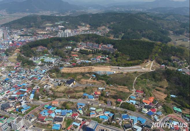 서천읍성 전경.