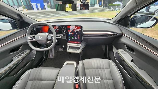 르노 세닉 이테크 실내 [사진촬영=최기성 매경 디지털뉴스룸 기자]