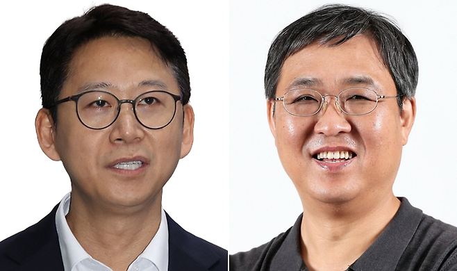 배경훈 과학기술정보통신부 장관 후보자(왼쪽)와 최휘영 문화체육관광부 장관 후보자. [사진 = 연합뉴스]