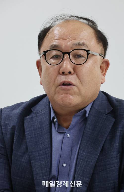 신재호 디엔에프 대표이사. [사진=이승환 기자]