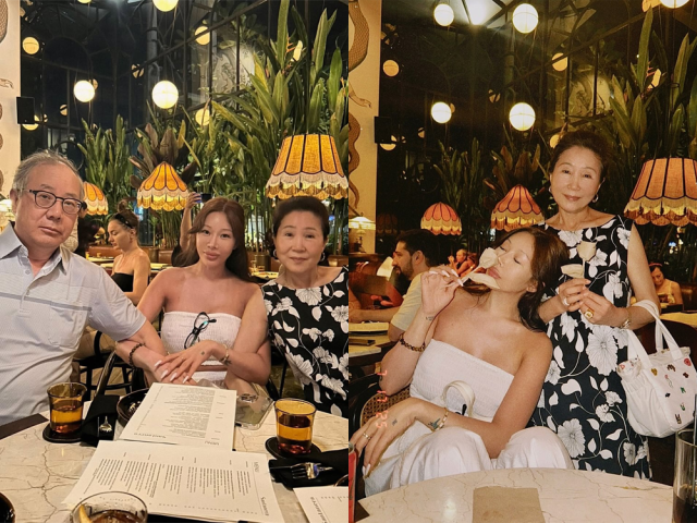 제시와 제시 가족들./제시母 인스타그램