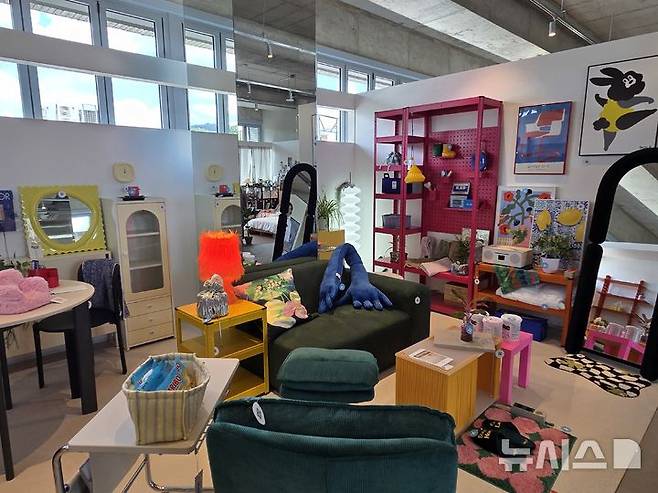 [서울=뉴시스] 류난영 기자= 서울 종로구 북촌에 위치한 오늘의집 오프라인 체험 공간 '오프하우스'.