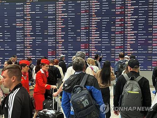 러시아 모스크바 셰레메티예보 공항 [로이터 연합뉴스 자료사진]
