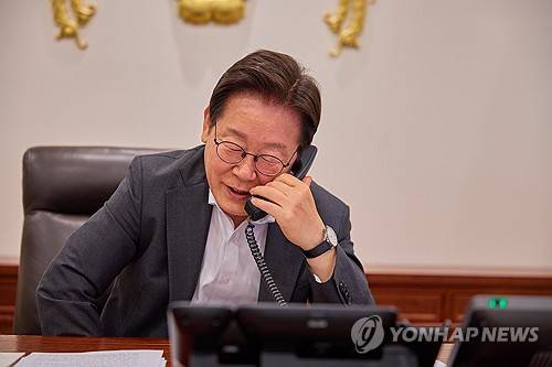 이재명 대통령, 카타르 국왕과 통화 [연합뉴스 제공]