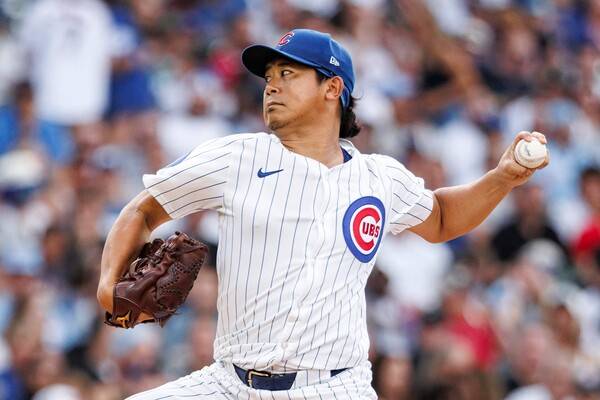 ▲ 시카고 컵스의 일본인 투수 이마나가 쇼타. ⓒ연합뉴스/AP/REUTERS