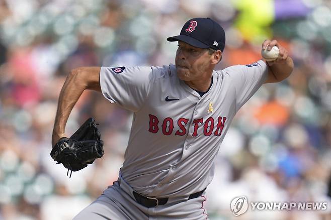 2024년 빅리그 마운드에 올랐던 리치 힐 [AP=연합뉴스]