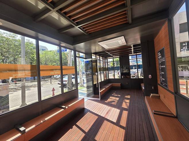 구로2동 사계절 쉼터 내부 [구로구 제공. 재판매 및 DB 금지]