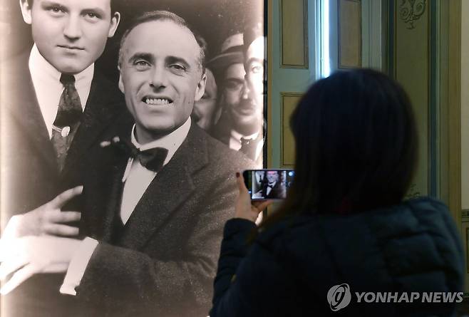 2019년 로마에서 열린 마테오티 기념전 [EPA 연합뉴스 자료사진. 재판매 및 DB 금지]