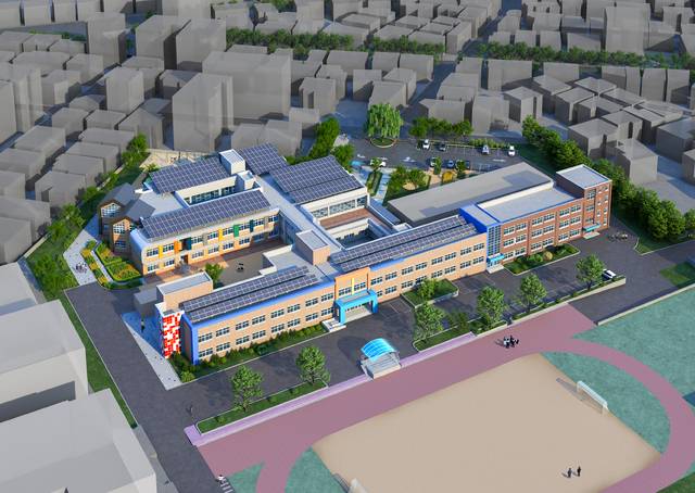 ▲ 천안 이봉초등학교 조감도-충남교육청 제공