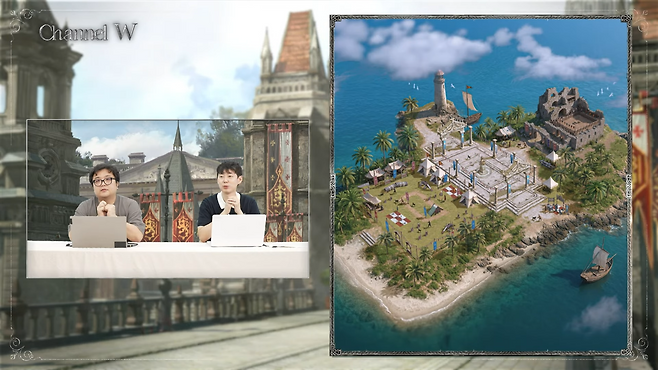 '펫어질리티 대회' 경기장 콘셉트 이미지가 먼저 공개됐다(출처='리니지W' 공식 유튜브).