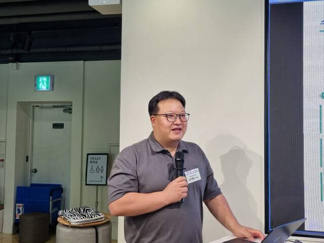 신기빈 올거나이즈 최고AI책임자 (사진=조이환 기자)