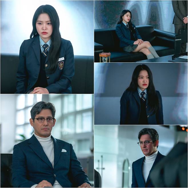 ‘청담국제고등학교 2’ 수세에 몰린 김예림, 몰락하나? (제공: 와이낫미디어, 리안컨텐츠)
