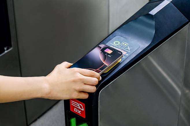 T머니 지원하는 애플페이./애플