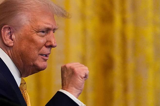 도널드 트럼프 미 대통령. /AP=연합뉴스