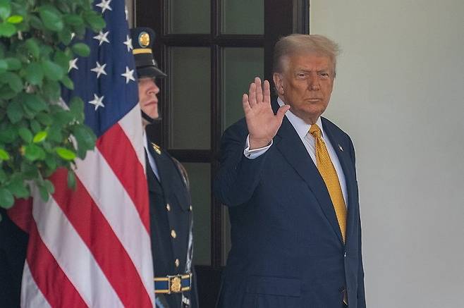 도널드 트럼프 미국 대통령. 연합뉴스