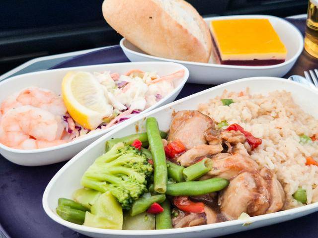 에어프레미아 미국 하와이주 호놀룰루발 인천행 노선에서 제공된 기내식. 이한호 기자