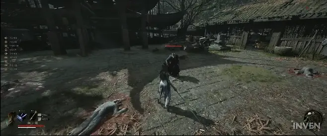 ▲ 장법과 각법을 비롯한 맨손 공격은 패링이 불가능하다