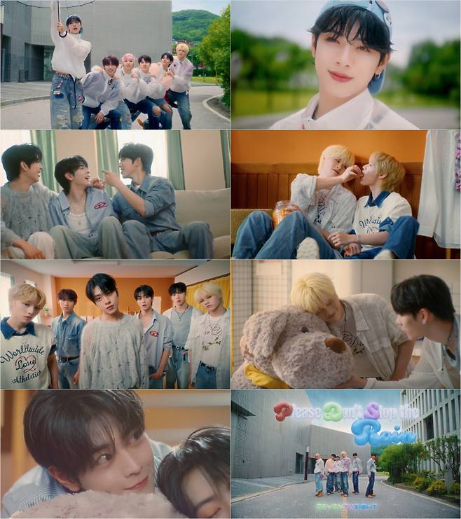 그룹 세븐투에잇 데뷔 타이틀곡 ‘PDSR’ 뮤직비디오 캡처. 텐엔터테인먼트 제공