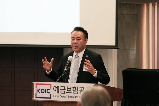 유재훈 예금보험공사 사장. [예금보험공사 제공]
