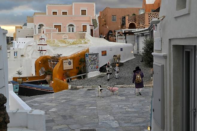 그리스 산토리니 [게티이미지]