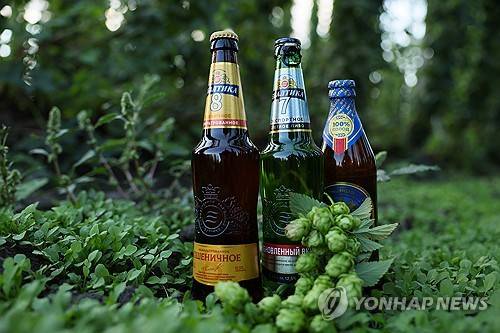 러시아 맥주 [타스 연합뉴스 자료사진]