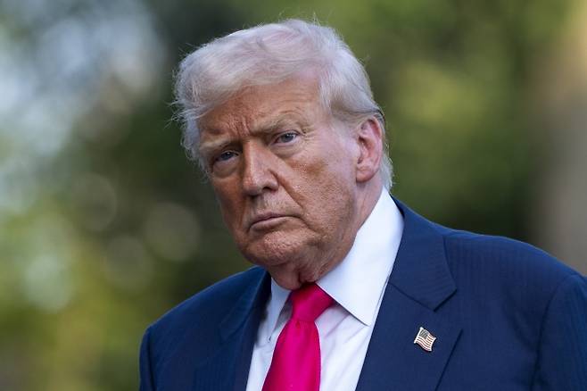 도널드 트럼프 미국 대통령. AP 뉴시스