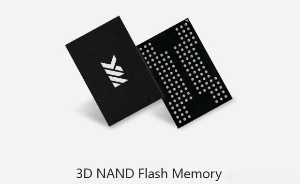 중국 반도체 기업 양쯔메모리테크놀로지(YMTC)의 낸드플래시 메모리칩. YMTC 홈페이지 캡처