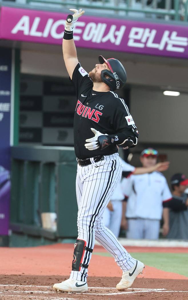 LG 오스틴 딘. 연합뉴스