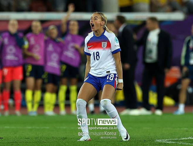 ▲ 잉글랜드 여자축구 스타 클로이 켈리