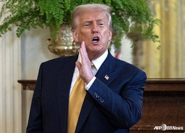 트럼프 대통령. /AFPBBNews=뉴스1