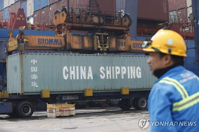 인도네시아의 수출항 [EPA 연합뉴스 자료사진. 재판매 및 DB 금지]