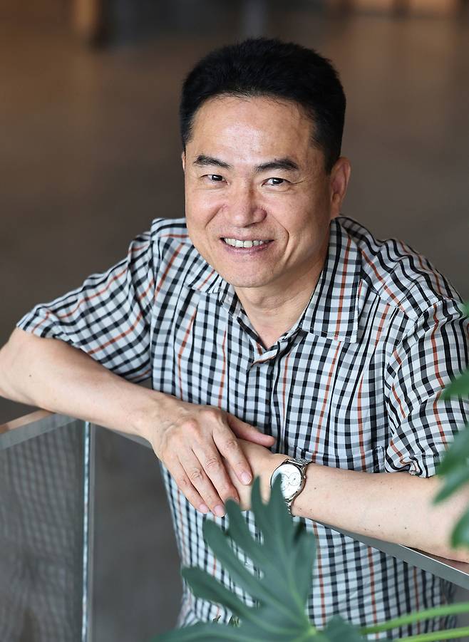 ▲ 오지용 경기남부청 반부패경제범죄수사대장이 인터뷰를 마치고 미소를 짓고 있다. /김철빈 기자 narodo@incheonilbo.com