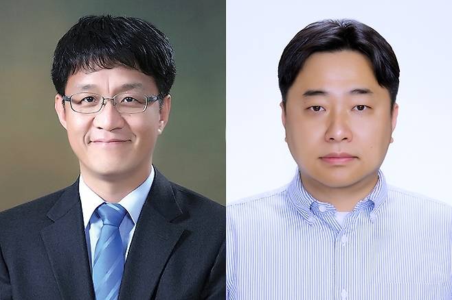 최종무(왼쪽)·유시환 교수