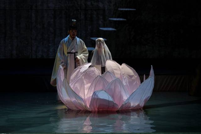 2025 사아레마 오페라 페스티벌 개막작 심청 공연 모습. Gunnar Laak/Saaremaa Opera Festival