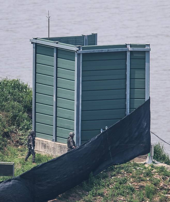 사진 : 고정형 대북확성기
사진 출처 : 뉴시스