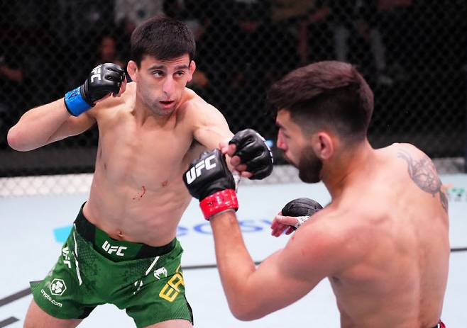UFC 플라이급 랭킹 10위 스티브 얼섹(왼쪽). 사진=UFC