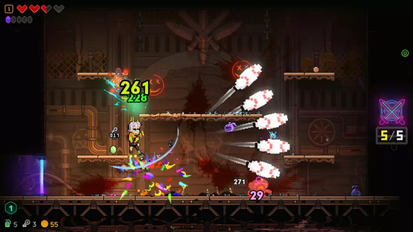 -&nbsp;무기 성능과 공격 범위 조합에 따라 전투의 흐름이 달라진다