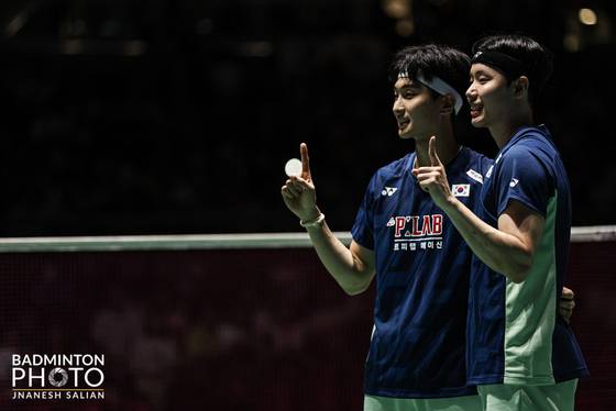 배드민턴 남자복식 세계랭킹 1위 서승재(오른쪽)-김원호. (대한배드민턴협회 제공)