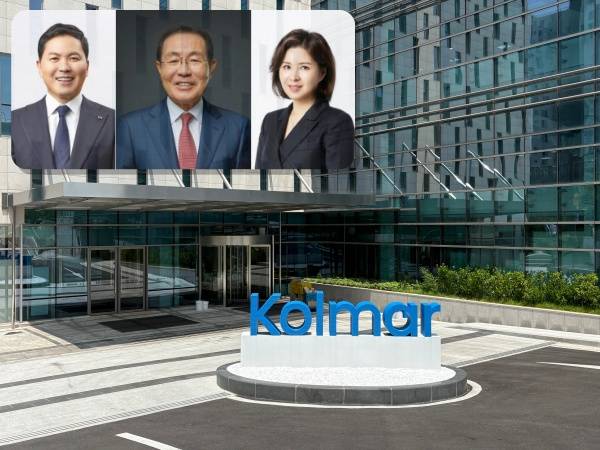 콜마비앤에이치 임시주총 소집 허가 관련 법원의 판단을 앞두고 윤동한 회장과 아들 윤상현 콜마홀딩스 부회장의 갈등이 격화하고 있다. 좌측 상단은 왼쪽부터 윤상현 부회장, 윤동한 회장, 윤여원 사장. /문화영 기자