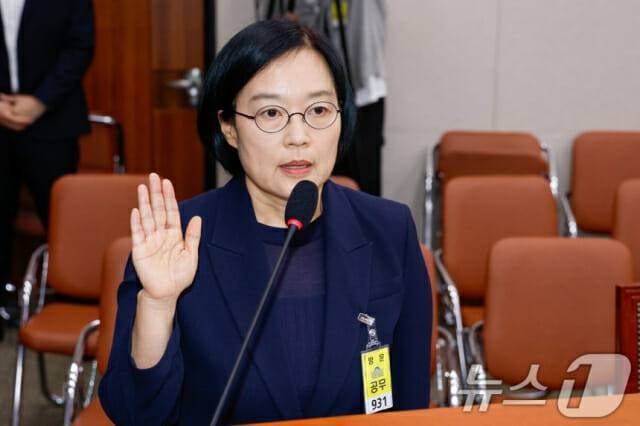 중소벤처기업부 장관이 된 한성숙 전 네이버 대표(사진=뉴스1)