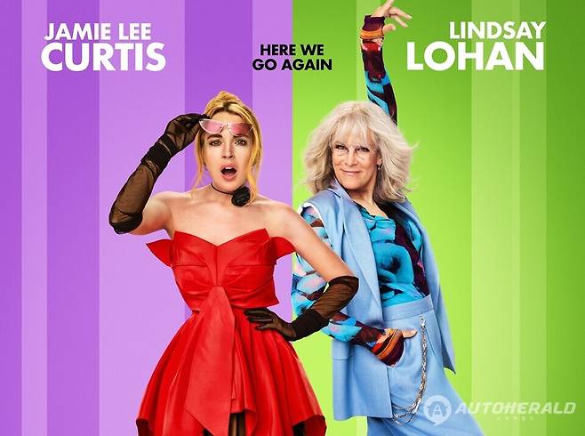 제이미 리 커티스(Jamie Lee Curtis)와 린제이 로한(Lindsay Lohan)이 각각 테스(Tess)와 애나 콜먼(Anna Coleman) 역으로 돌아온 프리키어 프라이데이는 오는 8월 8일 미국에서 개봉한다. (출처:디즈니)